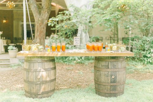 Liz and Jim's real Virginia wedding with vintage and eclectic rentals by Paisley and Jade