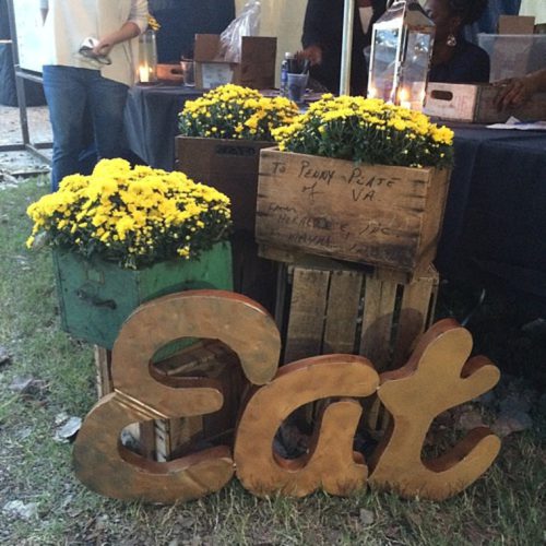 Richmond Folk Feast featuring eclectic and vintage rentals by Paisley and Jade