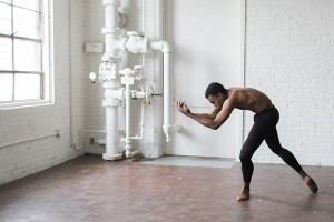 Richmond Ballet Dancer Ira White photographed at Paisley and Jade studio at Highpoint and Moore 