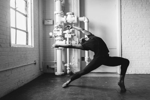 Richmond Ballet Dancer Ira White photographed at Paisley and Jade studio at Highpoint and Moore 