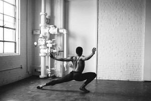 Richmond Ballet Dancer Ira White photographed at Paisley and Jade studio at Highpoint and Moore 