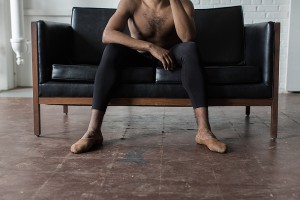 Richmond Ballet Dancer Ira White photographed at Paisley and Jade studio at Highpoint and Moore 