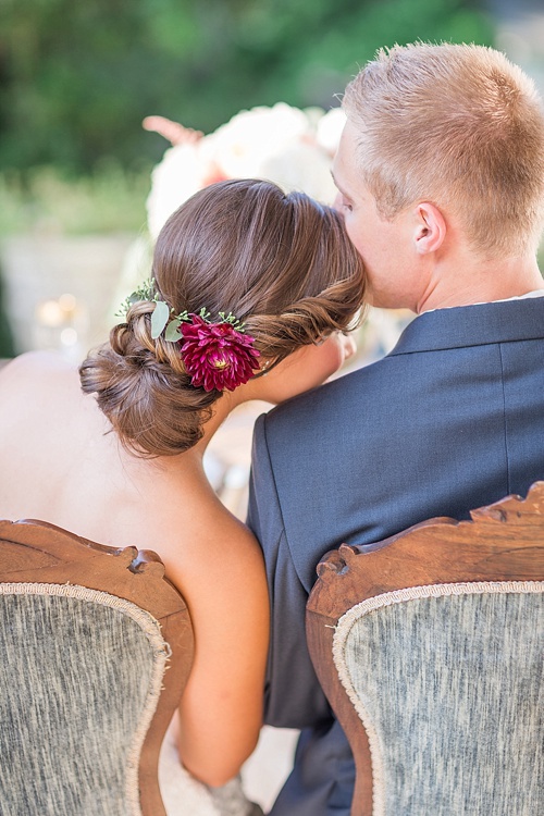 View More: http://jessgreenphotography.pass.us/fall-styled-shooRomantic marsala inspired wedding at Alwyngton Manor in Virginia with vintage and specialty furniture rentals provided by Paisley and Jade 