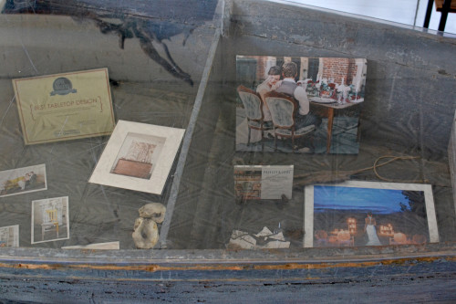 inspiration station-boat bar - beadboard - wooden industrial shelf - trade show (9 of 16)