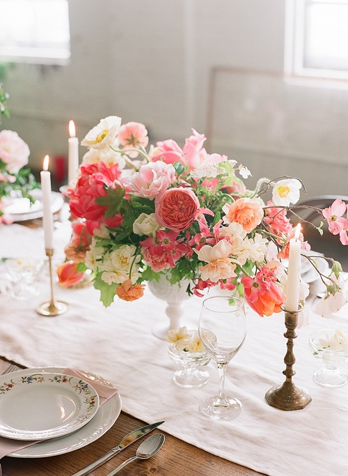 Floral workshop with Tulipina Design in the Paisley and Jade showroom at Highpoint and Moore in Richmond, Virginia