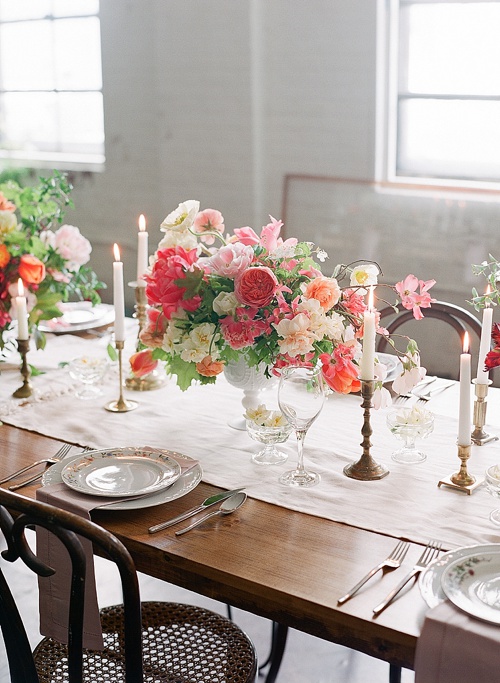 Floral workshop with Tulipina Design in the Paisley and Jade showroom at Highpoint and Moore in Richmond, Virginia