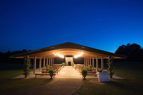 Gorgeous outdoor wedding at Independence Golf Club with vintage and eclectic rentals by Paisley and Jade 