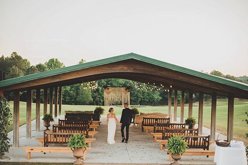 Gorgeous outdoor wedding at Independence Golf Club with vintage and eclectic rentals by Paisley and Jade 