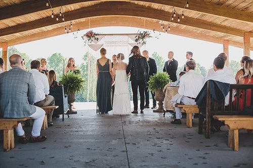 Gorgeous outdoor wedding at Independence Golf Club with vintage and eclectic rentals by Paisley and Jade 