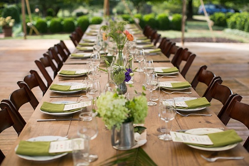 Farm Feast fundraising dinner at Blenheim Vineyards with specialty rentals by Paisley and Jade 