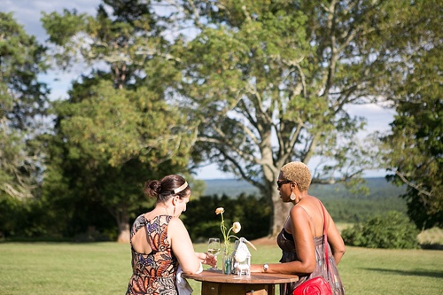 Farm Feast fundraising dinner at Blenheim Vineyards with specialty rentals by Paisley and Jade 