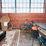 Swanky loft styling with some specialty vintage and eclectic rental pieces by Paisley and Jade in Richmond, Virginia