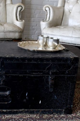 Simple and sophisticated cigar bar and whiskey lounge created with specialty rental times by Paisley and Jade