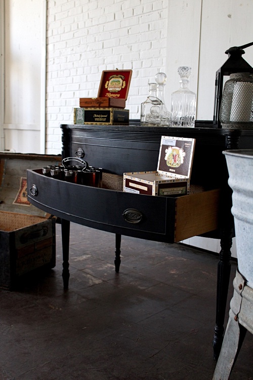 Simple and sophisticated cigar bar and whiskey lounge created with specialty rental times by Paisley and Jade 