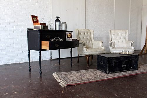 Simple and sophisticated cigar bar and whiskey lounge created with specialty rental times by Paisley and Jade