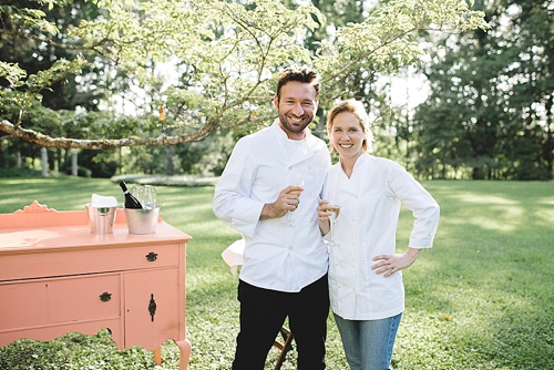 Dinner In The Field in Virginia with specially vintage and custom built rentals by Paisley and Jade