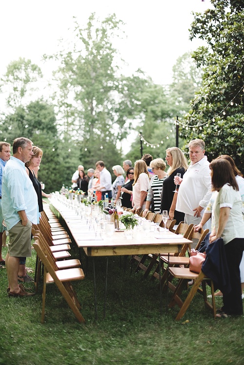 Dinner In The Field in Virginia with specially vintage and custom built rentals by Paisley and Jade