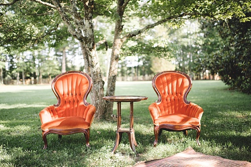 Dinner In The Field in Virginia with specially vintage and custom built rentals by Paisley and Jade