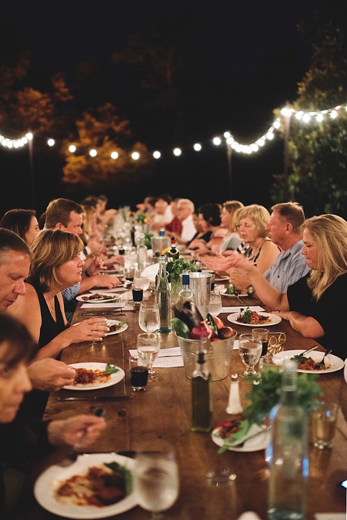 Dinner In The Field in Virginia with specially vintage and custom built rentals by Paisley and Jade