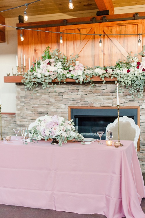 Romantic blush wedding inspiration shoot at Ashton Creek Vineyards with specialty chair rentals by Paisley and Jade 