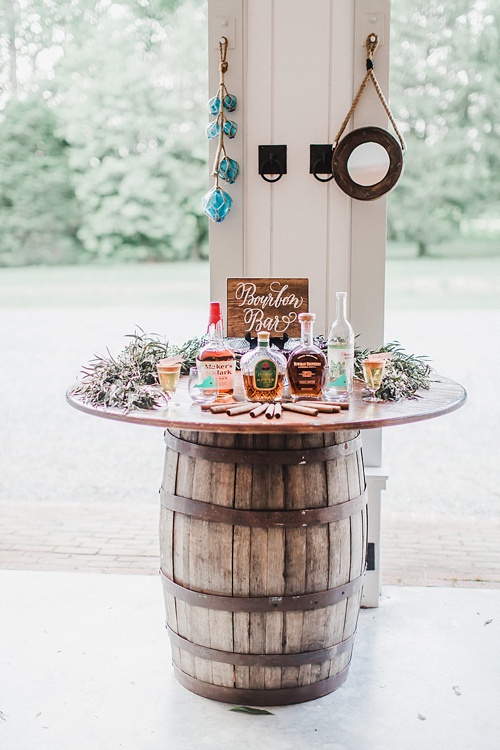 Charming oyster inspired Virginia at Seven Springs Farm with specialty and vintage rentals by Paisley and Jade 