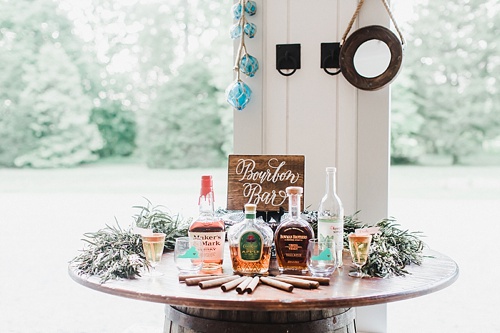 Charming oyster inspired Virginia at Seven Springs Farm with specialty and vintage rentals by Paisley and Jade 