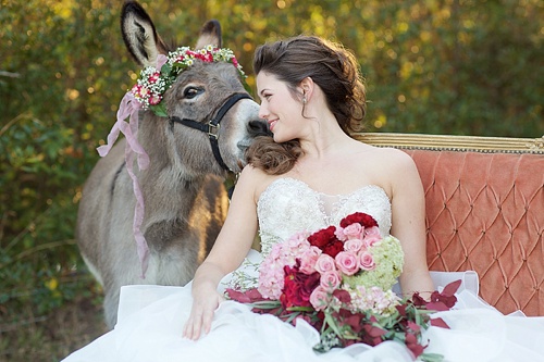 Beautiful cranberry inspired Fall styled shoot in a Virginia Forest with specialty rentals by Paisley and Jade 