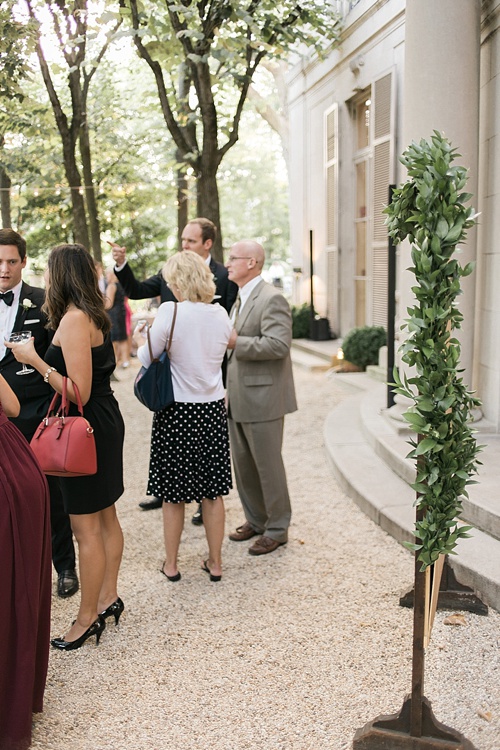 Romantic real wedding at the Meridian House in Washington DC with specialty rentals by Paisley and Jade 