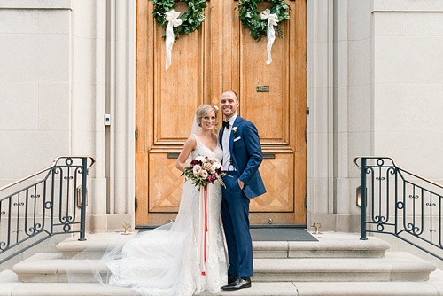 Romantic real wedding at the Meridian House in Washington DC with specialty rentals by Paisley and Jade 