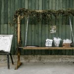 Moody and romantic real wedding at The Glasgow Farm in Fredericksburg, Virginia with specialty rentals by Paisley and Jade