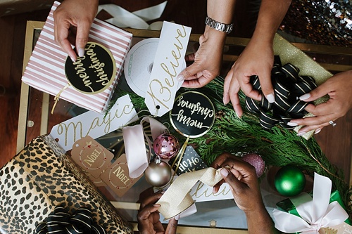 Gorgeous Holiday party inspiration featuring specialty rentals by Paisley and Jade 