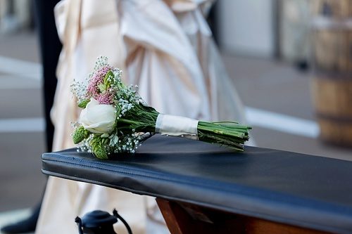 Urban wedding inspiration at Blue Bee Cider in Richmond, Virginia with specialty rentals by Paisley and Jade