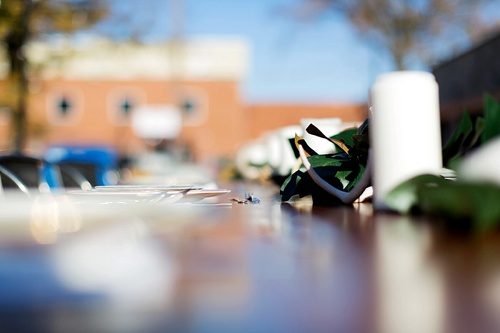 Urban wedding inspiration at Blue Bee Cider in Richmond, Virginia with specialty rentals by Paisley and Jade