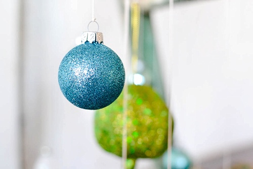 Fun and Fun Christmas Tree inspiration using a vintage wooden ladder from Paisley and Jade at Highpoint and Moore 