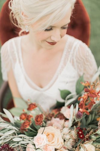 Richly Colored and Romantic Wedding Inspiration Photo Shoot at Early Mountain Vineyards with specialty rentals by Paisley and Jade