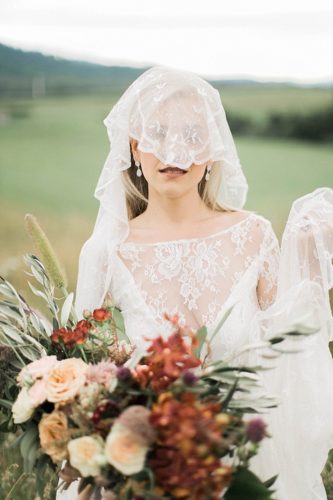Richly Colored and Romantic Wedding Inspiration Photo Shoot at Early Mountain Vineyards with specialty rentals by Paisley and Jade