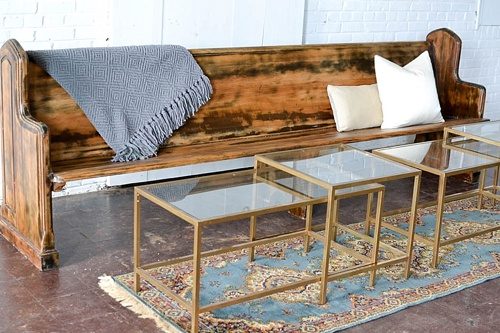 Inspiration station design at Highpoint and Moore with specialty rental items by Paisley & Jade