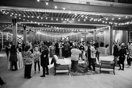 Community of Charlottesville Wedding and Event Professionals mixer at Castle Hill Cider with specialty rentals by Paisley & Jade 