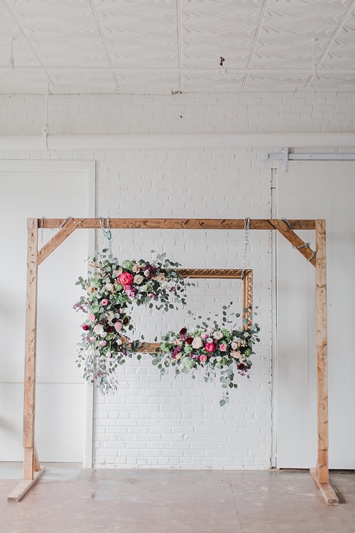 Enchanting peony inspired wedding shoot by Annamarie Akins , Whimsy Event Planning and Amanda Veronee at Highpoint & Moore with space and specialty rentals by Paisley & Jade 