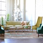 Pantone Color of the Year Inspired Vintage Lounge at Highpoint and Moore by Paisley & Jade