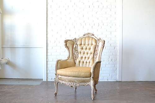 Vintage Marseille chair available for rent by Paisley & Jade 