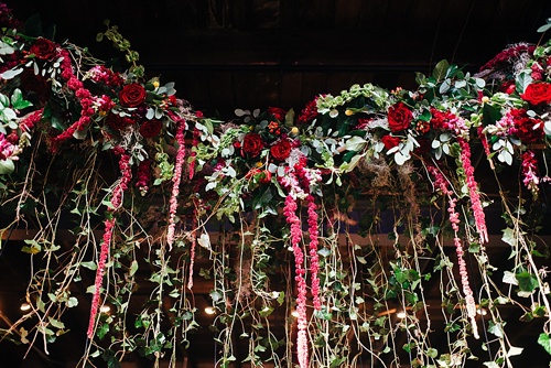 Eclectic and artsy wedding inspiration at The Hofheimer Building in Richmond Va with specialty rentals by Paisley & Jade. Images by Alex C Tenser Photography 