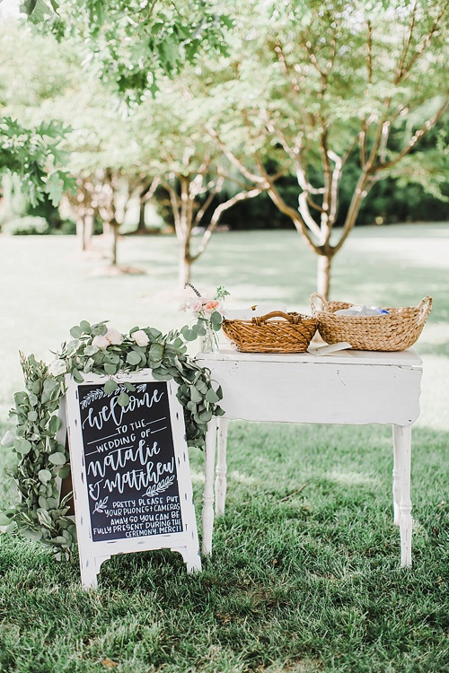 Elegant wedding at The Inn at Huntingfield Creek with specialty rentals by Paisley & Jade 
