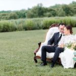 each & white wedding inspiration styled shoot at Early Mountain Vineyards with specialty and vintage rentals by Paisley & Jade