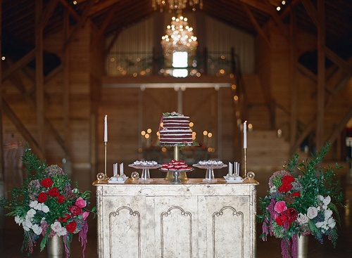 Gorgeous holiday wedding inspiration at Mount Ida Farm with specialty and vintage rentals by Paisley & Jade 