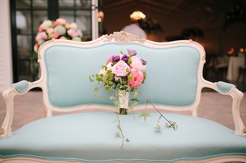 Colorful and chic wedding at the Merrimon Wynne House with specialty and vintage rentals by Paisley & Jade 