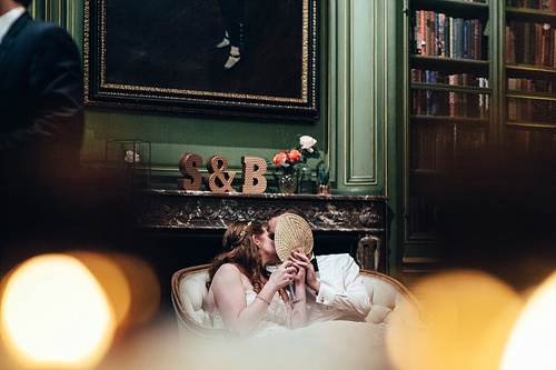 Moody and eclectic wedding at the Meridian House in Washington DC with specialty and vintage rentals by Paisley & Jade