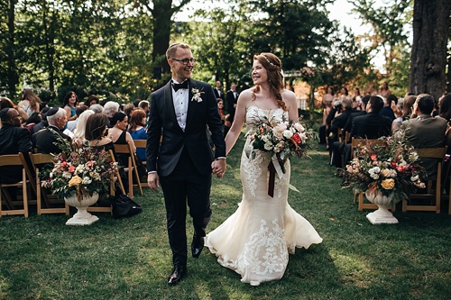 Moody and eclectic wedding at the Meridian House in Washington DC with specialty and vintage rentals by Paisley & Jade