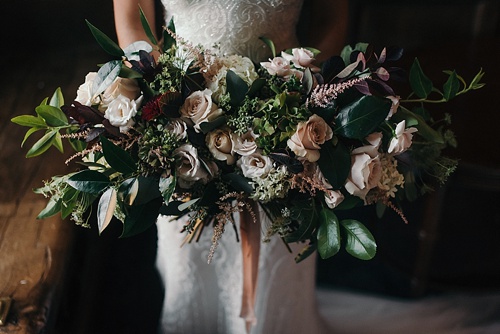 Gorgeous fine art bridal styled shoot at the Virginia House with planning by Maggie Richard Designs, photography by Alex C. Tenser and specialty and vintage rentals by Paisley & Jade.