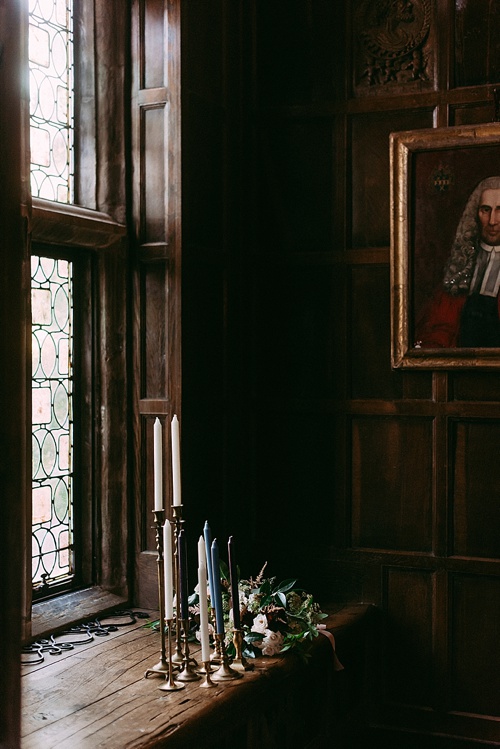 Gorgeous fine art bridal styled shoot at the Virginia House with planning by Maggie Richard Designs, photography by Alex C. Tenser and specialty and vintage rentals by Paisley & Jade.